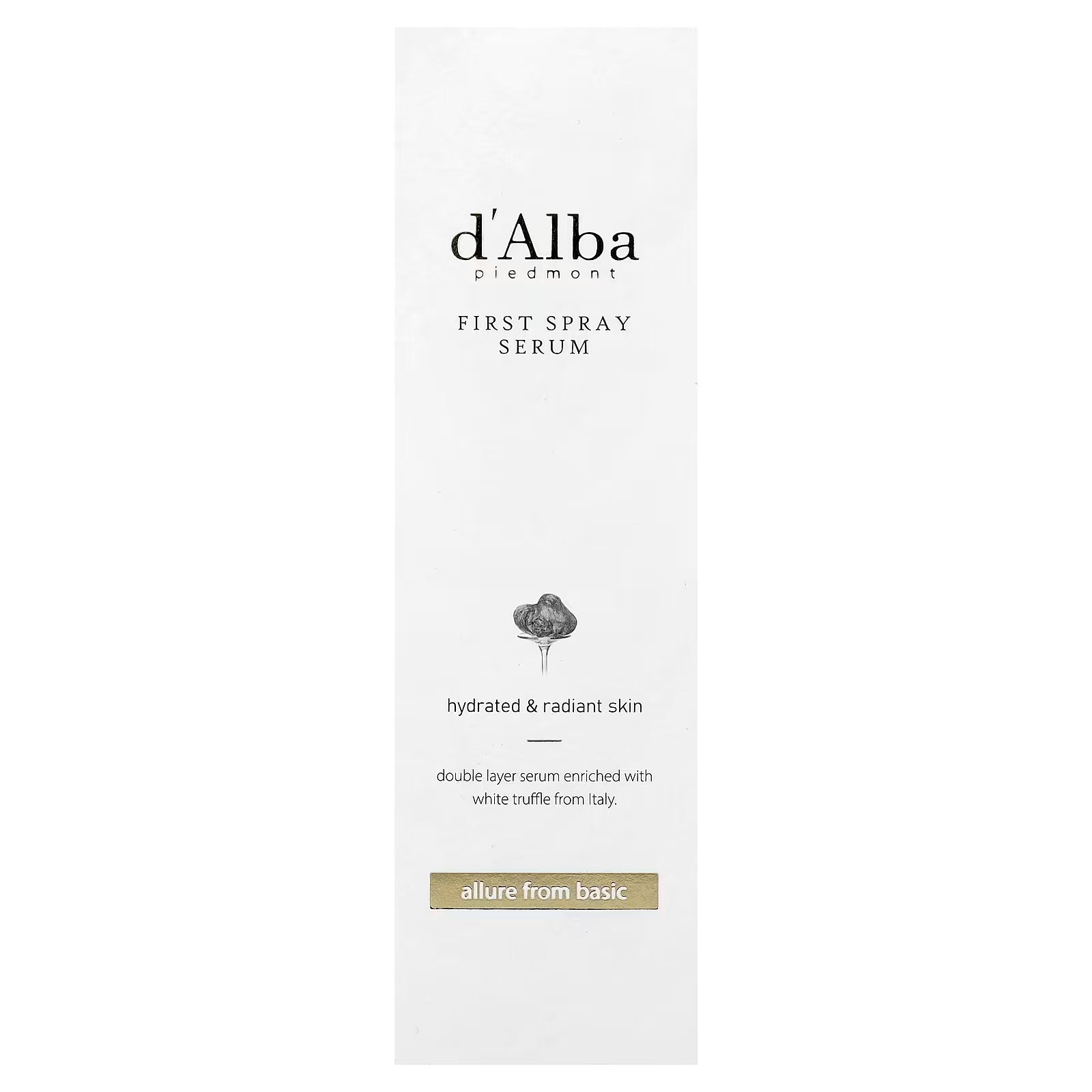 d’Alba , First Spray Serum