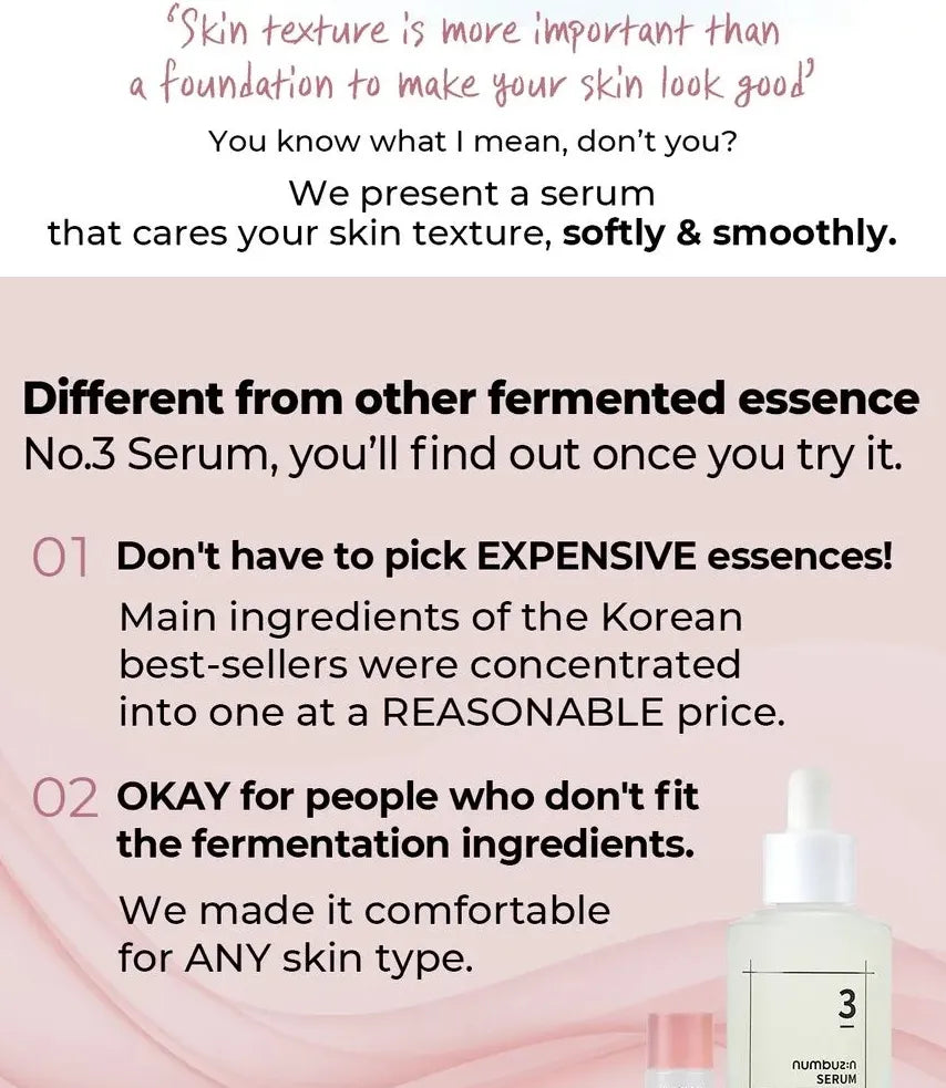 Numbuzin, No.3 Skin Softening Serum