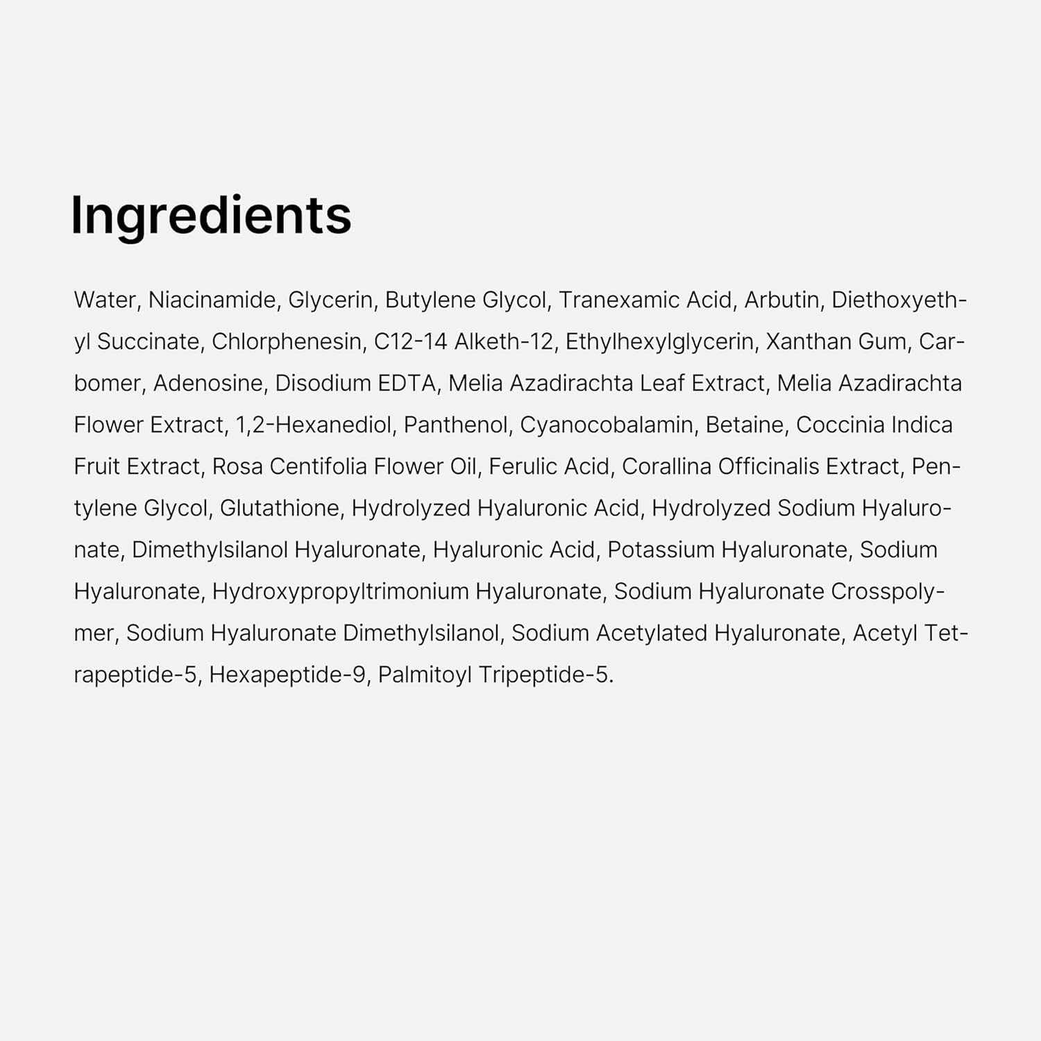Medicube TXA + Niacinamide 15% Serum
