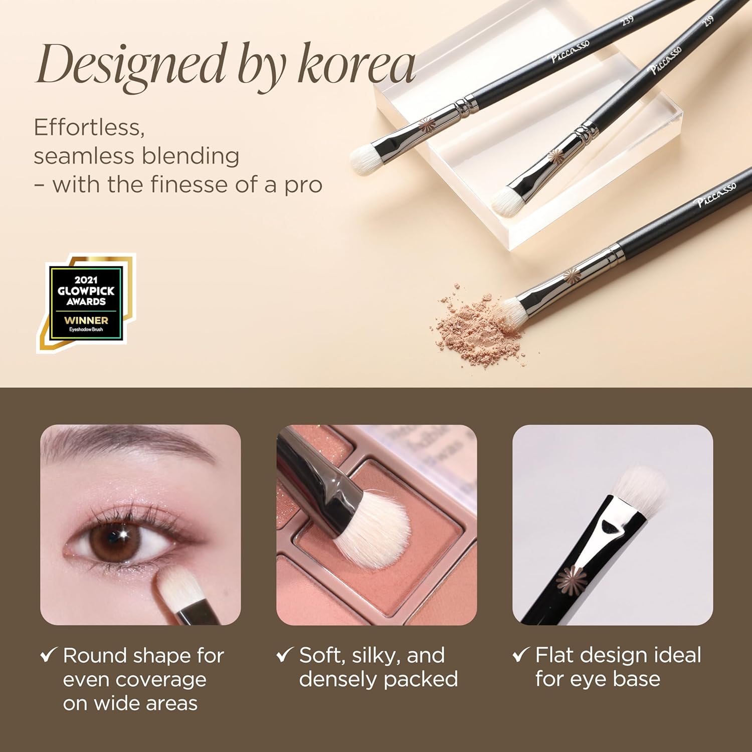 Piccasso Eyeshadow Brush Set (5pc)