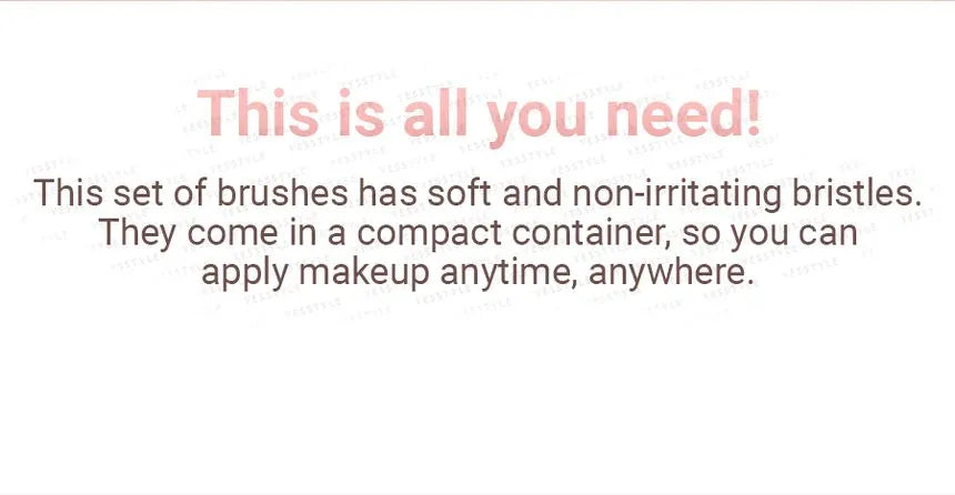 Coringco Cotton Candy Blush Brush