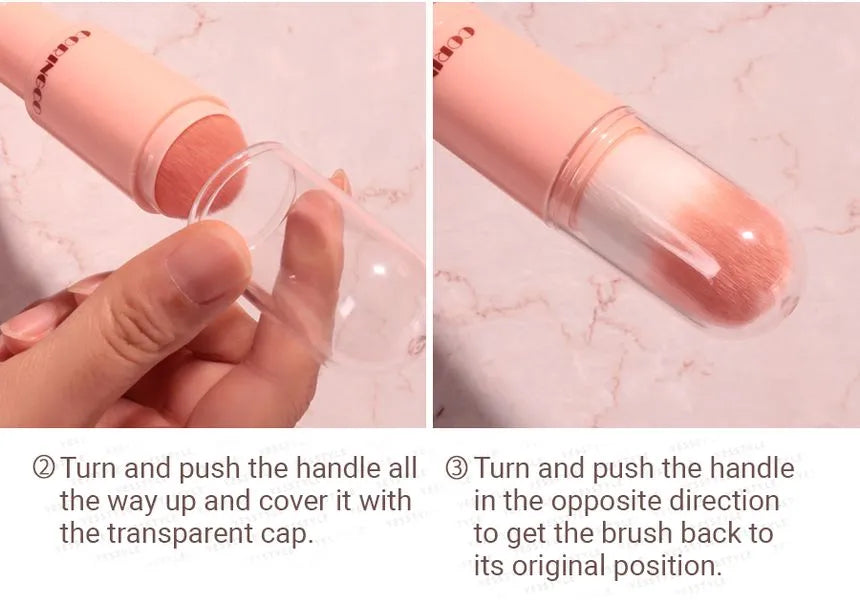 Coringco Cotton Candy Blush Brush